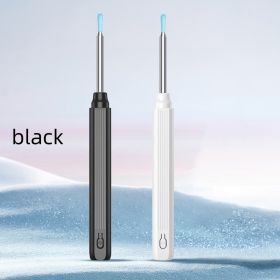 Waterproof And Clean HD Visual Earpick Wireless Endoscope (Color: black)