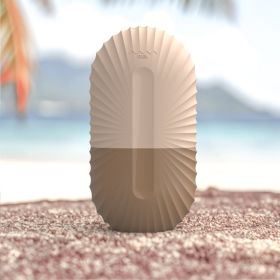 Massage Facial Beauty Anti-puffy Beauty Face Ice Tray (Color: brown)
